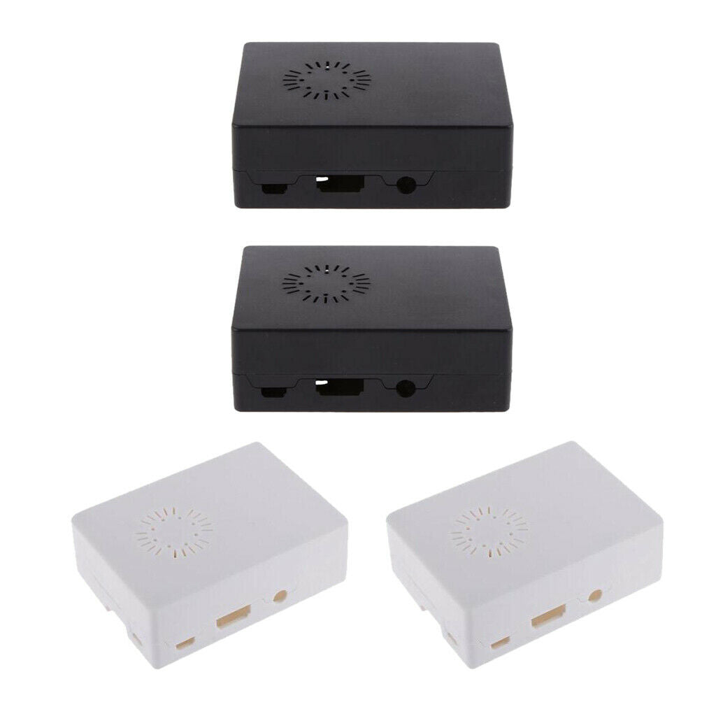 4Pieces Enclosure Case Box Support Install The Fan For Raspberry Pi B + / Pi 2 /