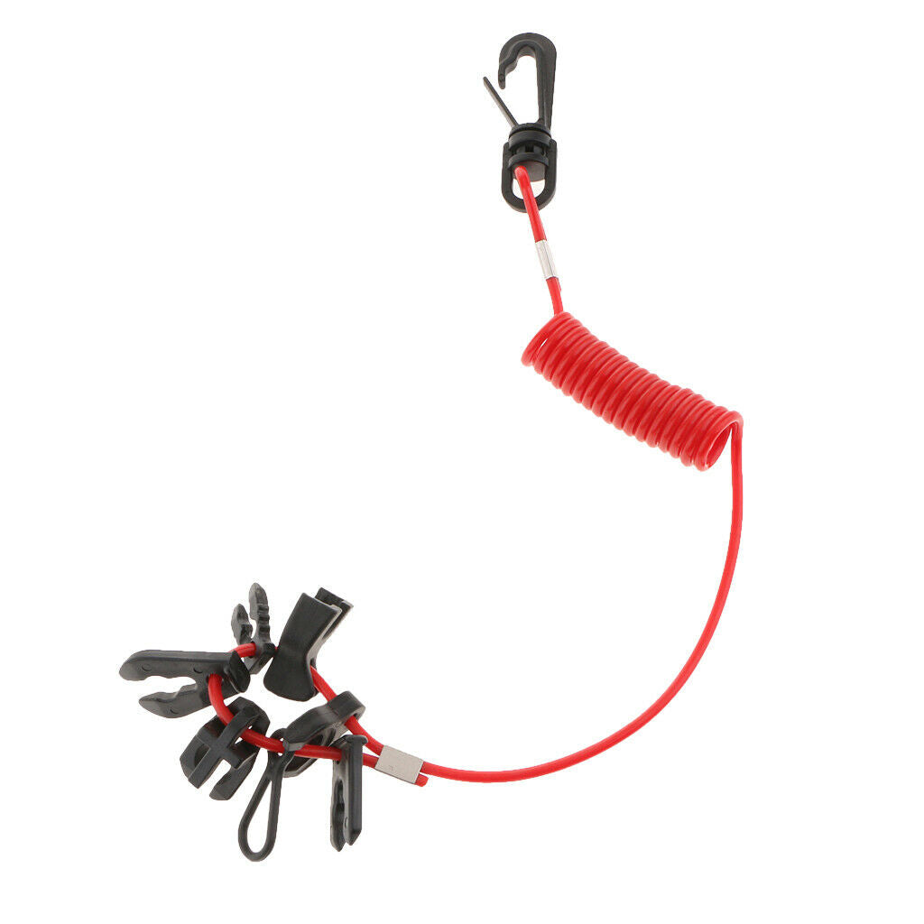 Universal Switch 7 Key Set Lanyard for Yamaha Outboard