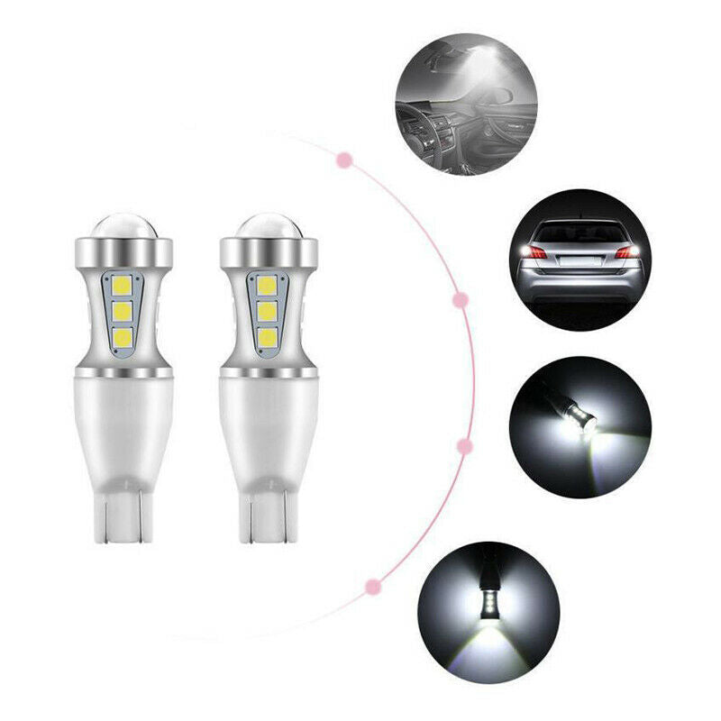 Led Lamp W16W T15 3030 18SMD Car Tail Backup Reverse Light Bulb Q2C3