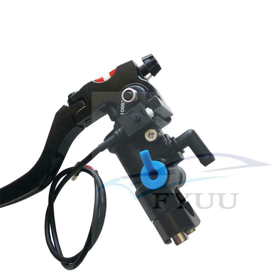7/8''Motorcycle 19Rcs Brake Master Cylinder cable clutch radial brake pump LEFT