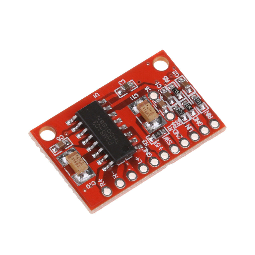 PAM8403 Mini 2x3W Digital Amplifier power Audio Board USB 5V Powered New Red