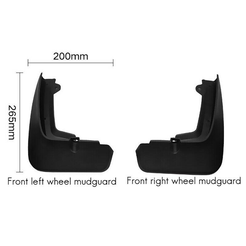 for Renault Captur 2019 2020 2021 Front&Rear Mud Flap Guard Fenders MudguardP7E2