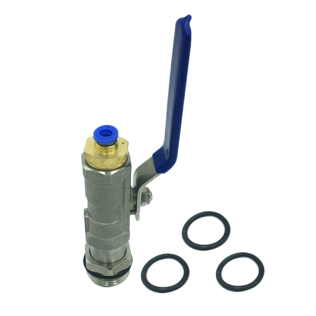 200L Iron Barrel Inflation Pressure Valve Stainless Steel One-piece Valve