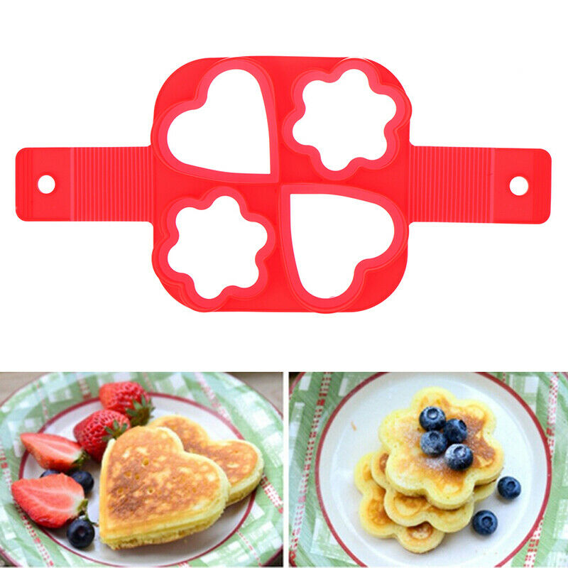 Make Perfect Cooking Four Holes DIY Pancakes Tool form for fried egg cook.l8