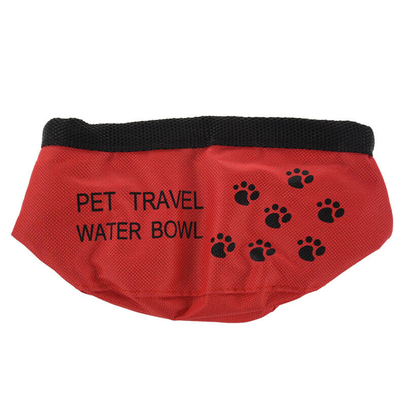 8inch Fold Up Travel Dog Water Drinking Bowl M2R3