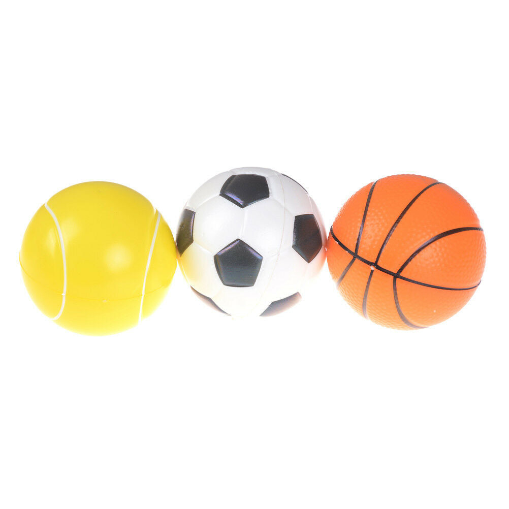 10cm Stress Sport Ball Sponge Ball Foam Ball Basketball Football Soccer、Baseb Kt