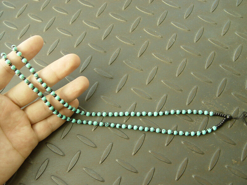 10Pcs Natural Chinese Black JADE Agate Circle beads string cord rope pendant A+