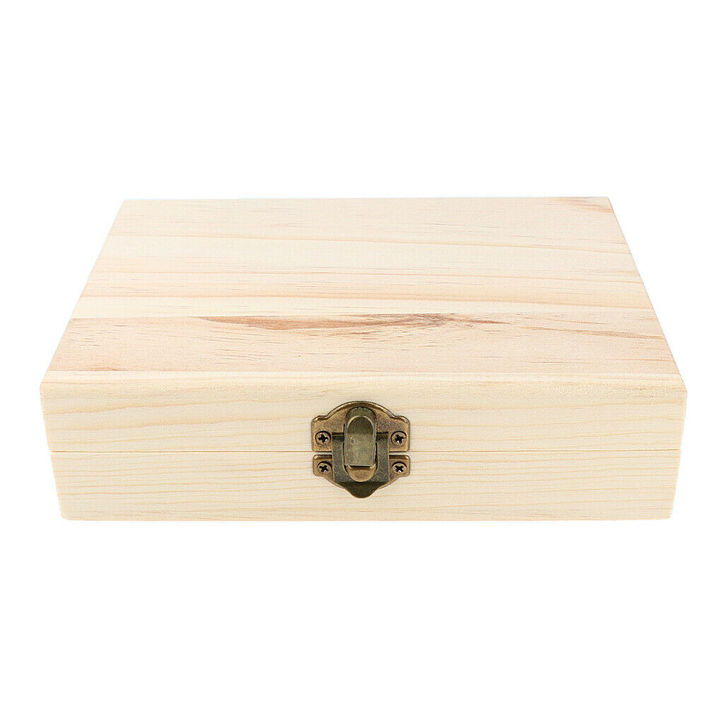4 Slots Essential Oil Wooden Box Storage Case Large Organizer for 30ML Oil Best