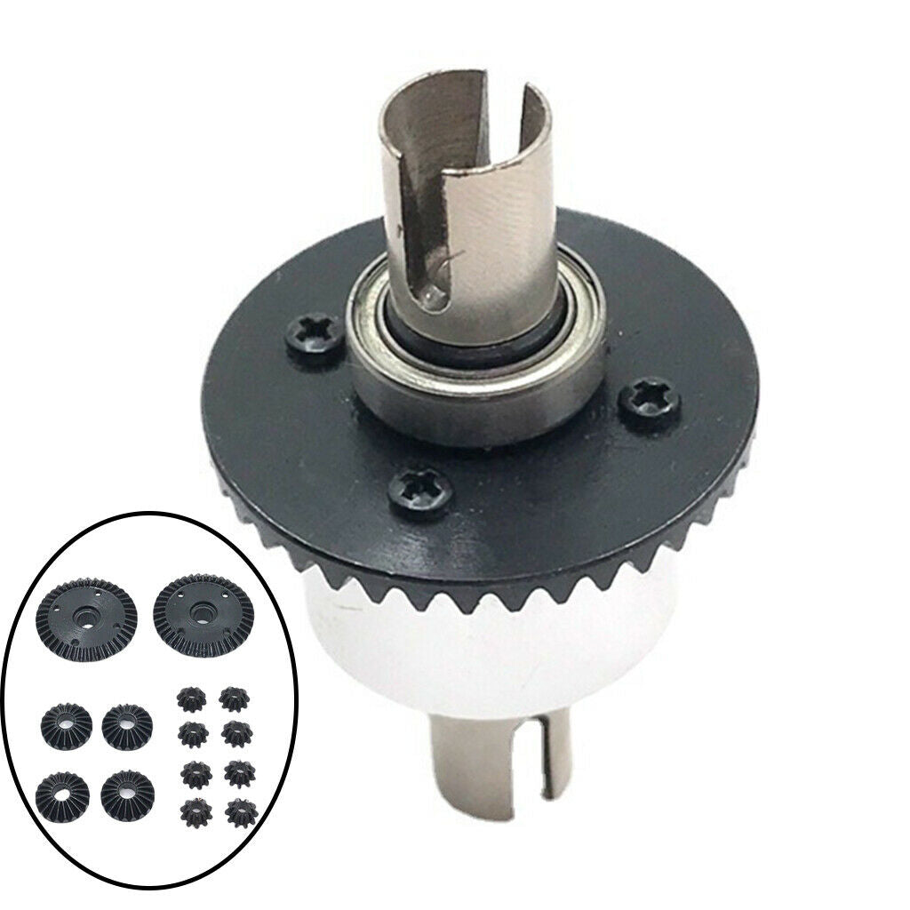 1/10 RC Metal Spur Diff Main Pinion Gear Set for WLtoys 104001 Spare Parts