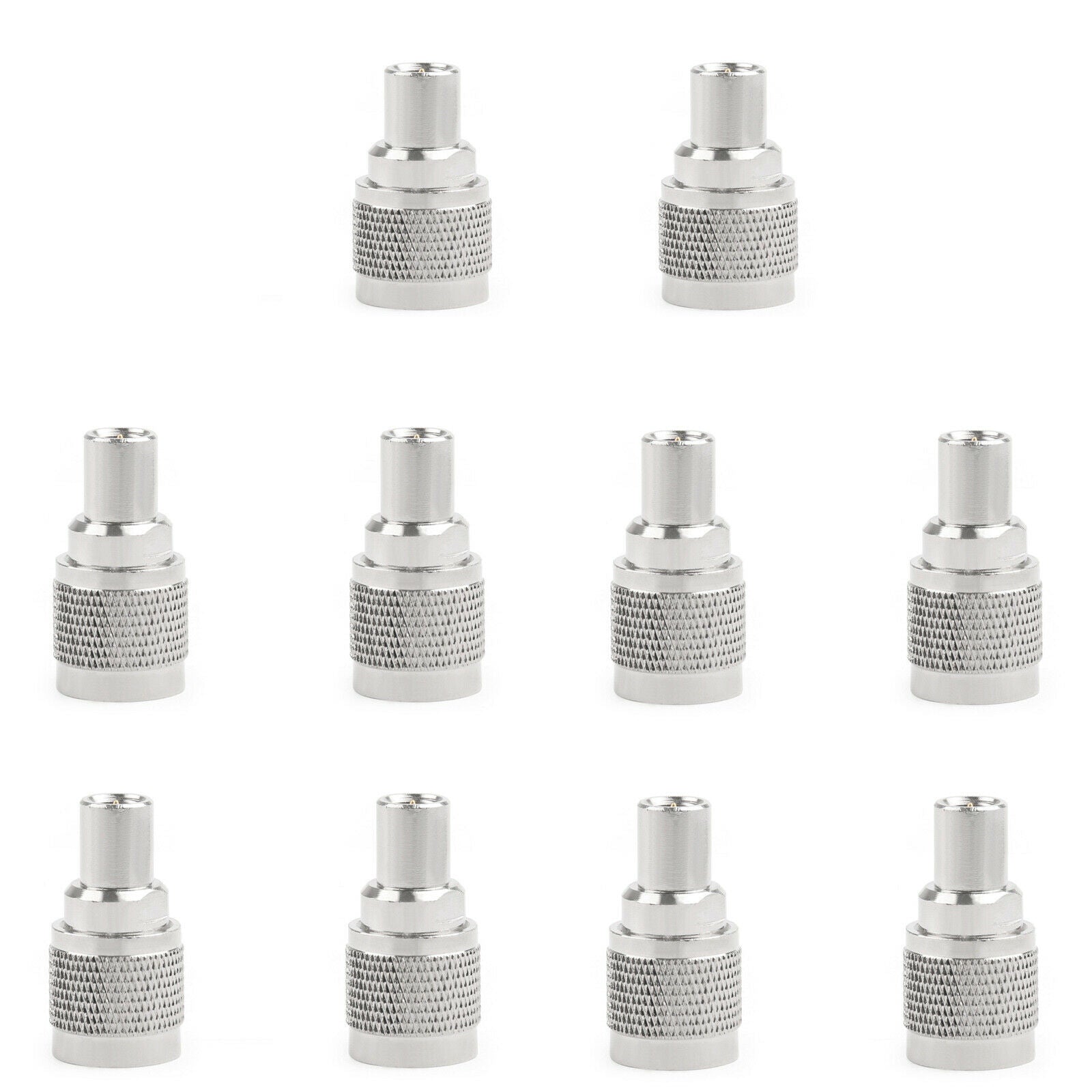 10pcs N Male Plug Type to FME Male Plug RF Coaxial Connector Converter Adapter P