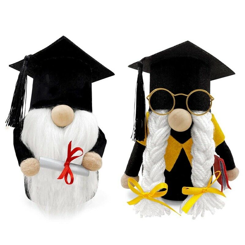 Graduation Gnomes Plush Grad Swedish Tomte Nisse Plush Gnome for Graduation F4R8