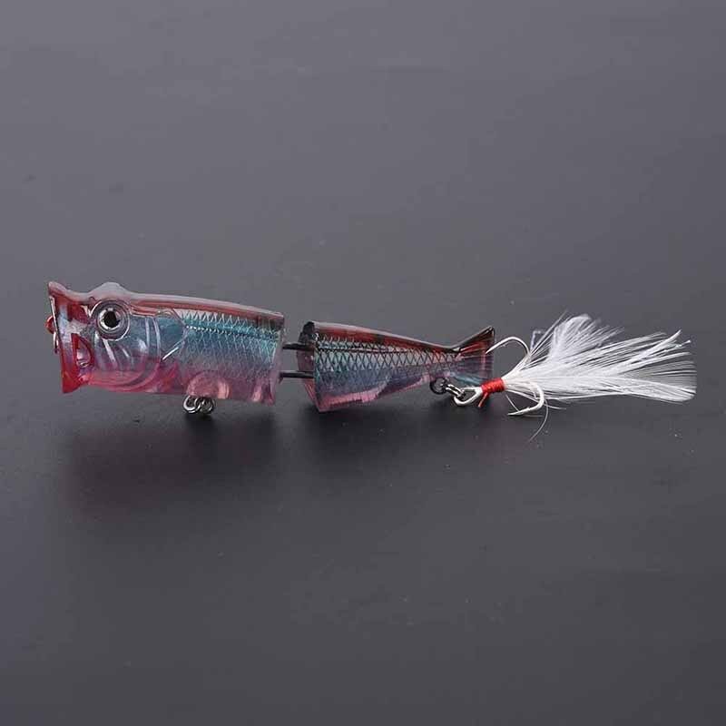 8cm 11.5g fishing lure hard bait artificial popper crankbait wobbler bait .l8