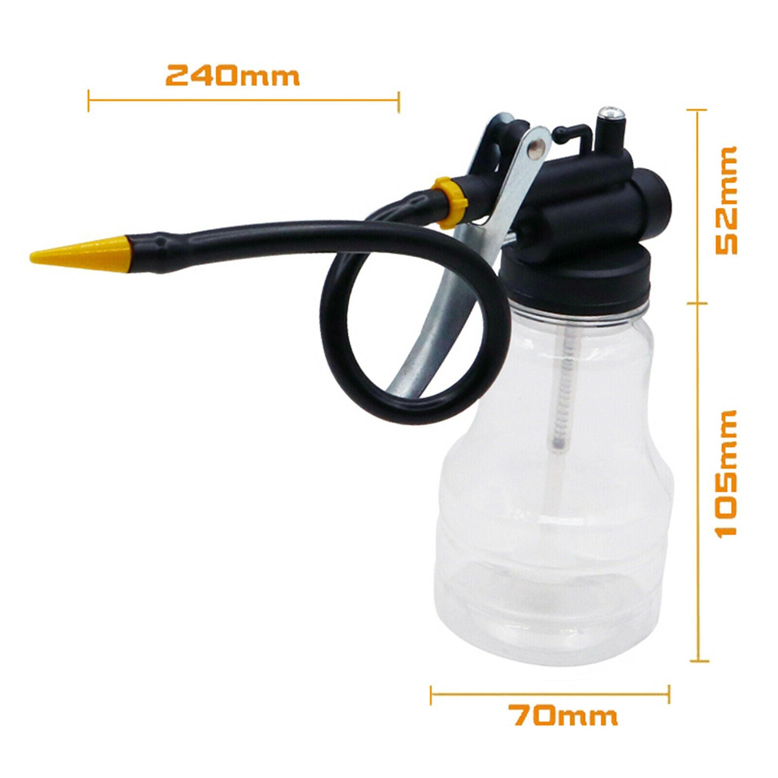 8 oz Oil Can Oiler Mini Leakproof Fast Oiling Wear-resistant Oil-resistant