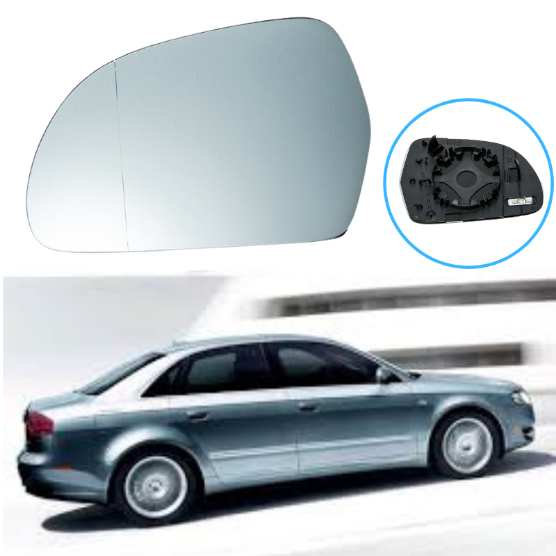 Left Driver Side Wing Mirror Glass Replacement Fit For Audi A3 A4 A5,RS5 S4 S5