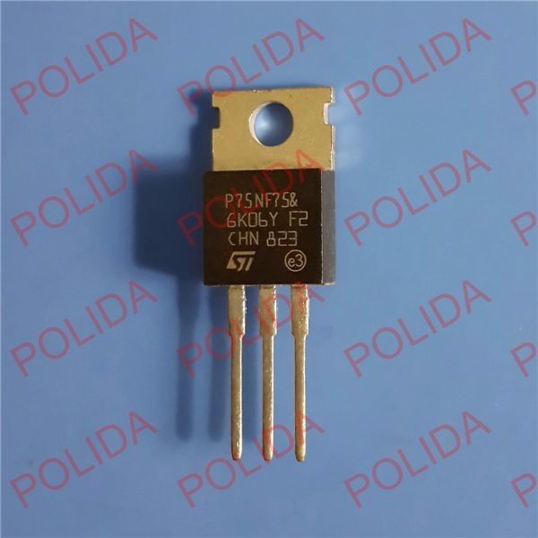 10PCS MOSFET Transistor ST TO-220 STP75NF75 P75NF75