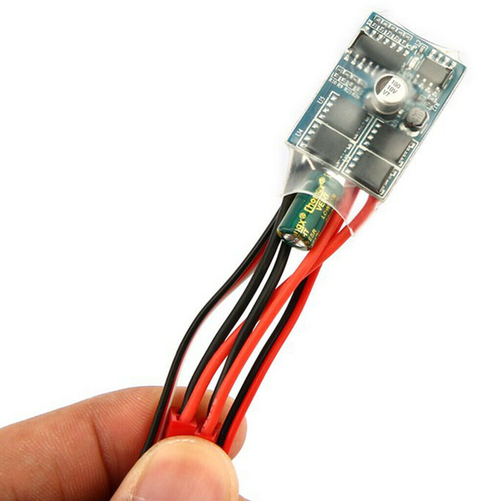 30A Mini Brushed ESC Bidirectional For RC Car Truck Boat Tank DIY Accs