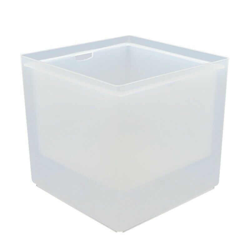 3.5L Bar KTV Plastic Electronic Ice Bucket LED Light Double Layer Square Ice BP9