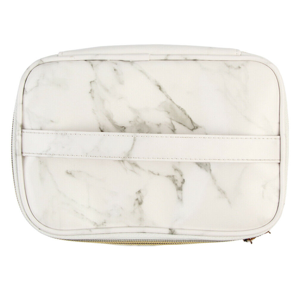 Travel PU Makeup Cosmetic Storage Bag Multi-Function Toiletry Case Organizer