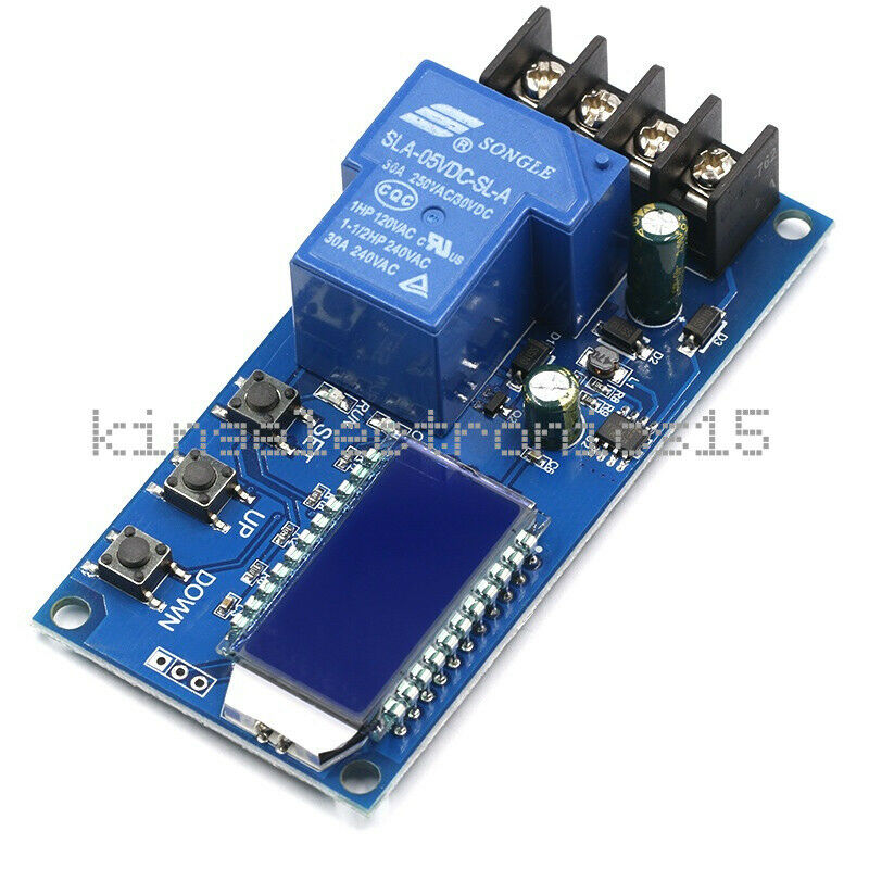XY-L30A Lithium Battery Charge Controller Protection Board 6-60V 30A LCD Display