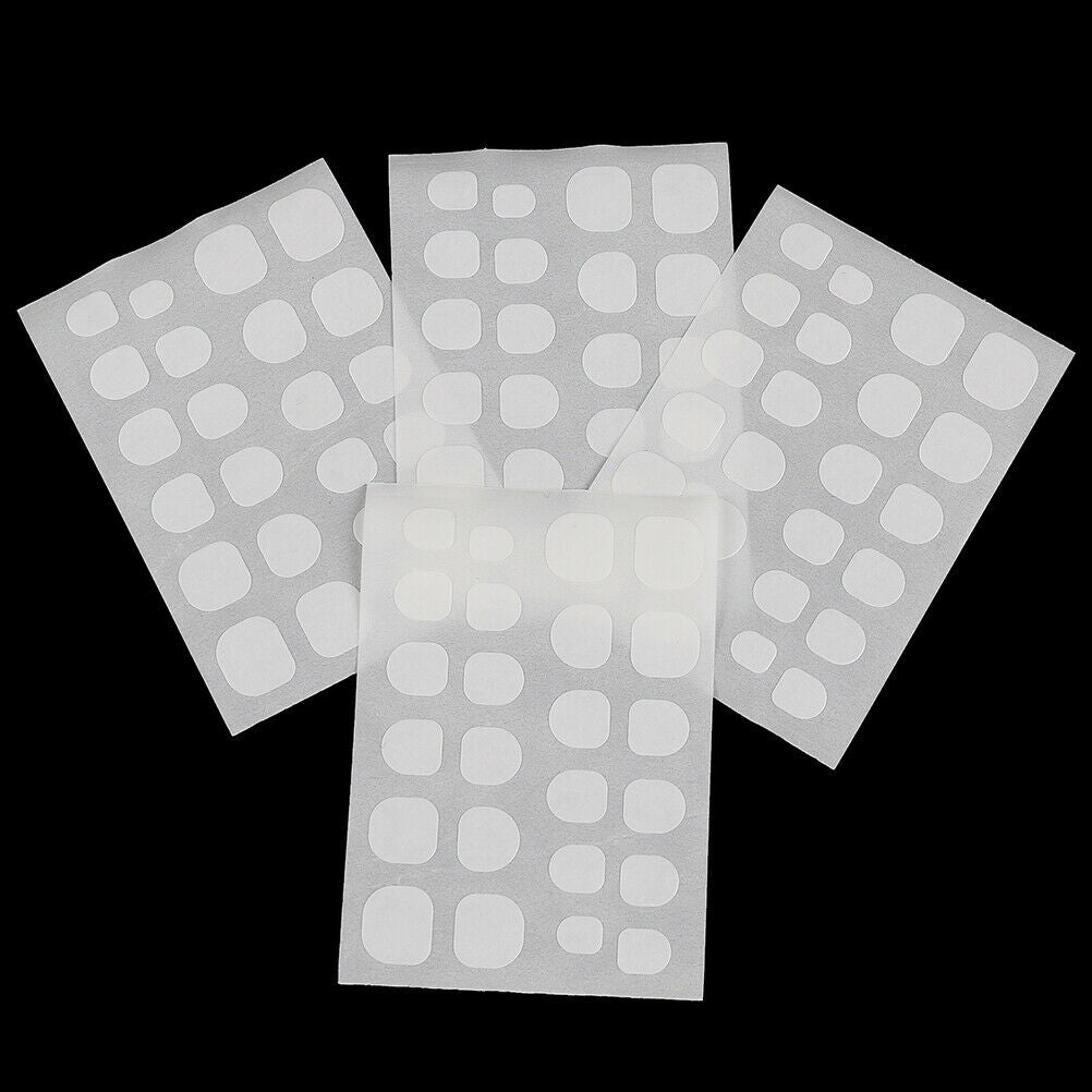 240pcs Double-side Adhesive Tips White False Nails Tool Nail Glue T lj Y1