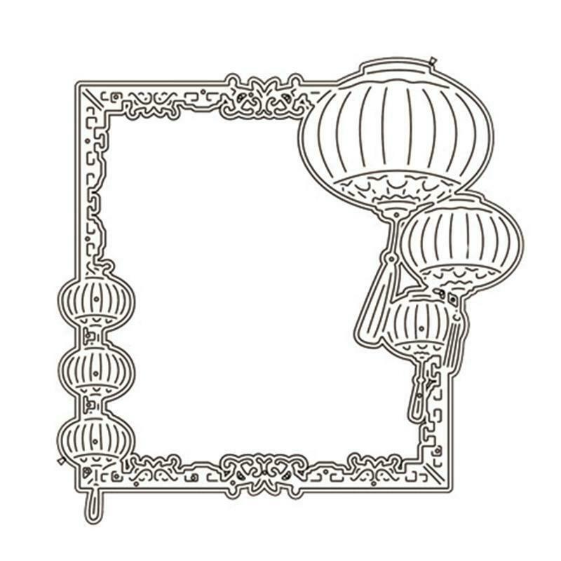 Chinese New Year Craft Die Metal Cutting Die Cut for DIY Paper Card Scrapbooking