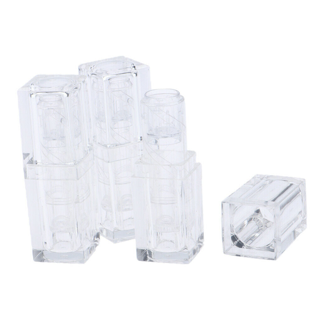 3x 3.8g Empty Lip Balm DIY Tubes Cosmetic Containers Lipstick Bottles