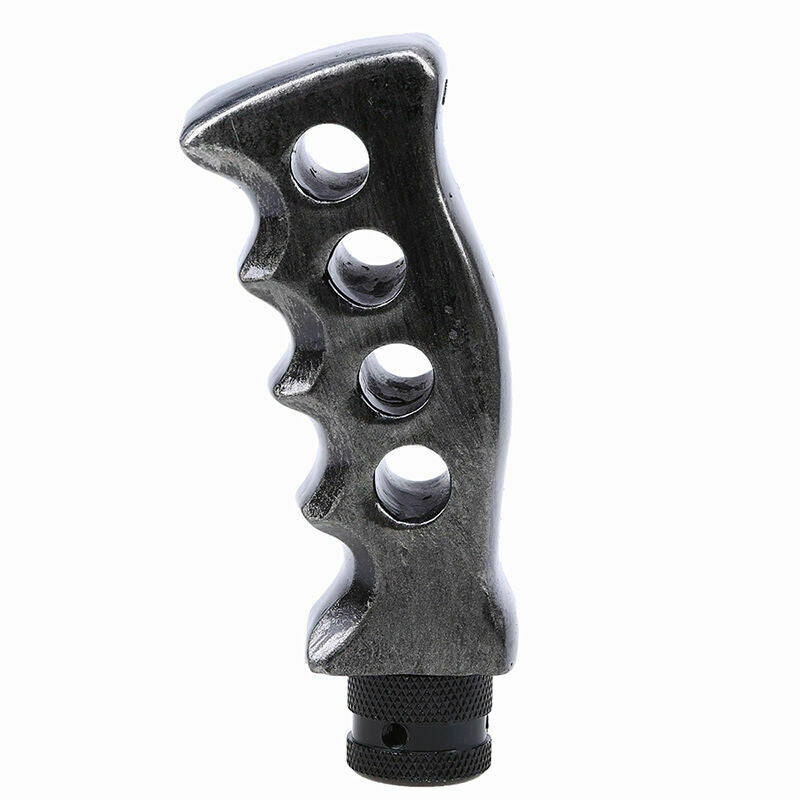 Grey Universal Car Auto Gun Grip Gear Manual Shift Knob Shifter Handle Lever