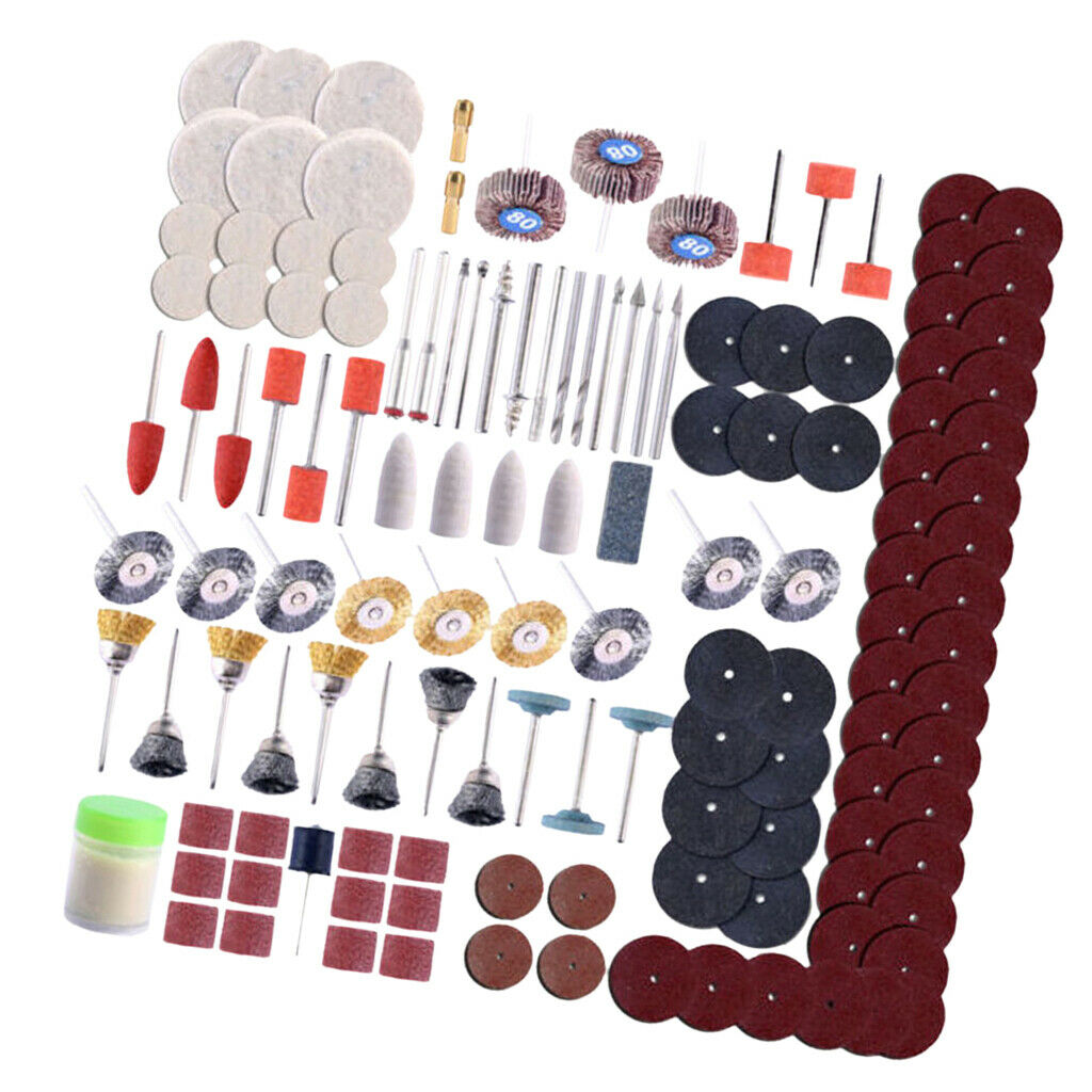 350PCS/Set Rotary Tool Accessory For Universal Sanding Grinding Polishing