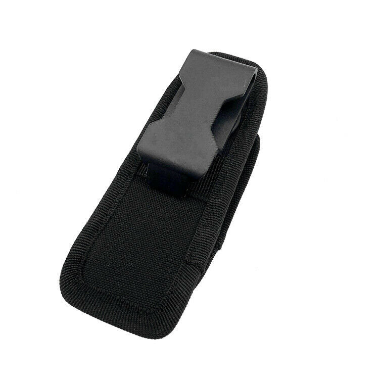 New 360 Degree Rotatable Clip Flashlight Pouch Holster Belt Carry Case Holder