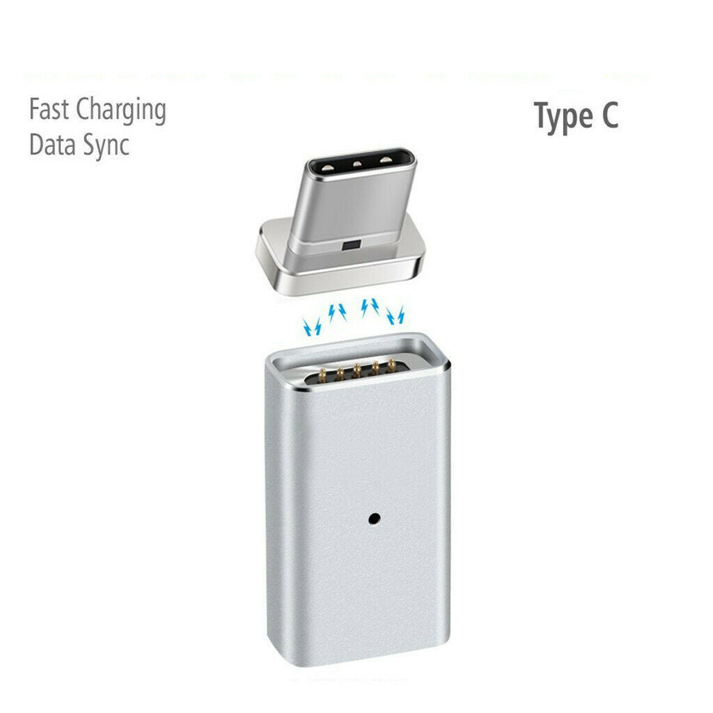 Pack of 3 Universal Type-C Data Sync OTG Wire Adapter Cord Converter Plug