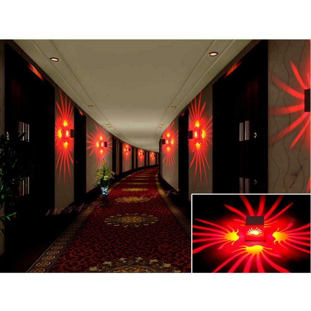 1W LED Palm Wall Lamp Sconce Corridor Light Fixture for KTV Bar Hall Warm Wh