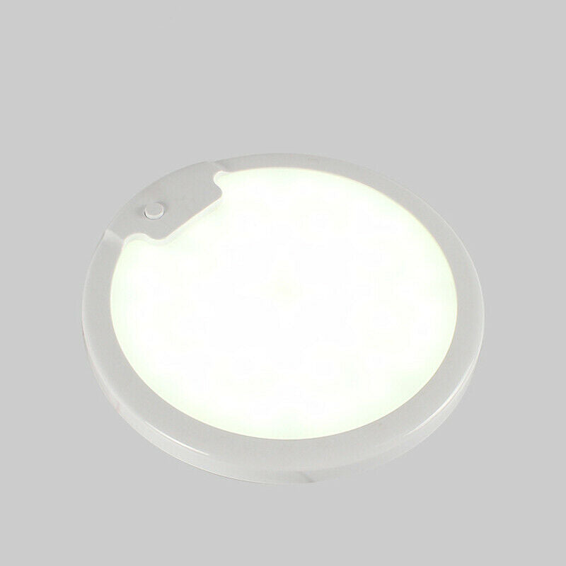 20CM Round RV Camper Yacht Ceiling Fixtures Light Indoor Lighting +Switch 12/24V