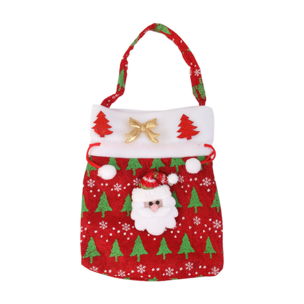 Christmas Tree And Snowman Candy Applique