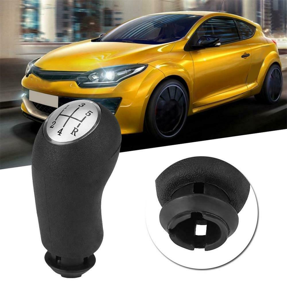 Car 5 Speed Gear Stick Shift Knob Head for Renault Clio III Megane II Scenic II
