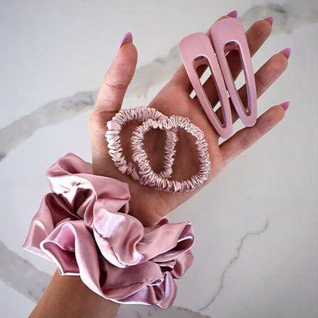 No Heat Hair Curlers Soft Silk Sleep In Overnight Natural 2x Hair Clip
