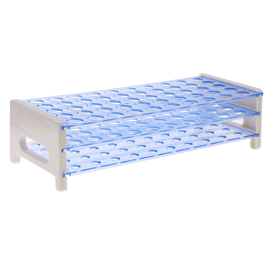 16mm 50 Vents Lab Test Tube Rack Holder Pipe Stand Support Laboratory Supply