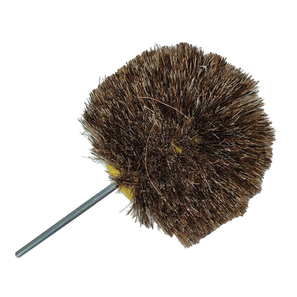 Ball Style Wire Drill Brush  Horsehair