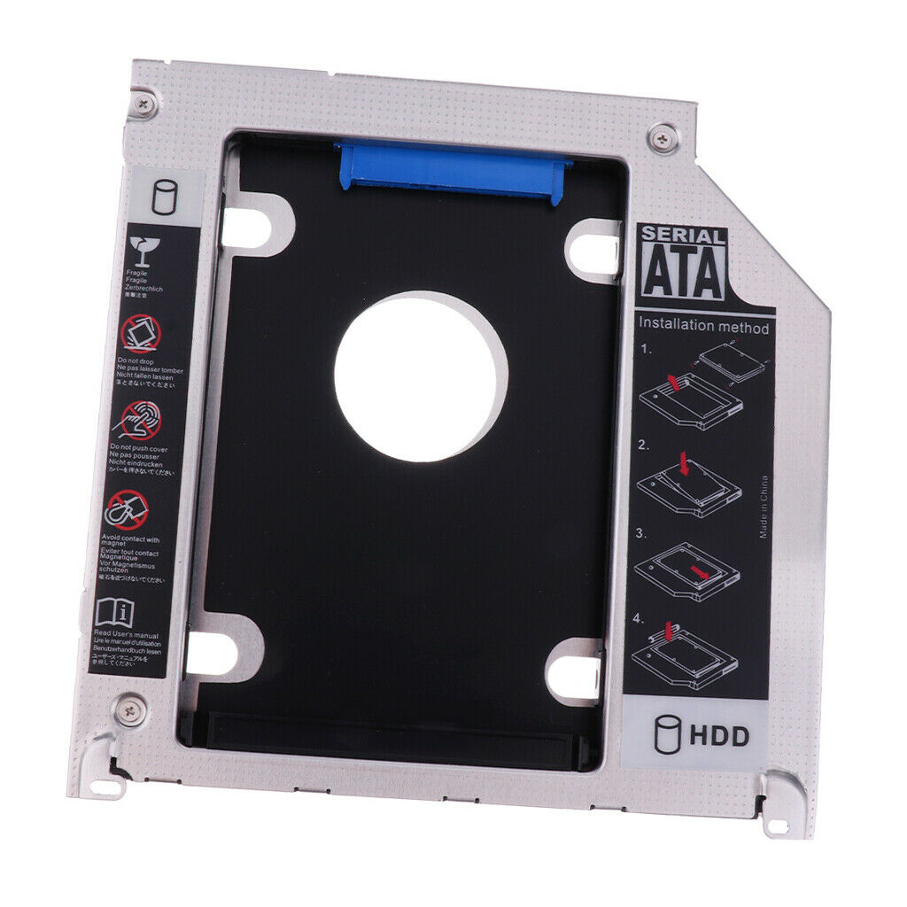 Hard Drive Tray 2nd HDD Caddy 2.5 Inch SATA3.0 I II III For MacBook Pro PC