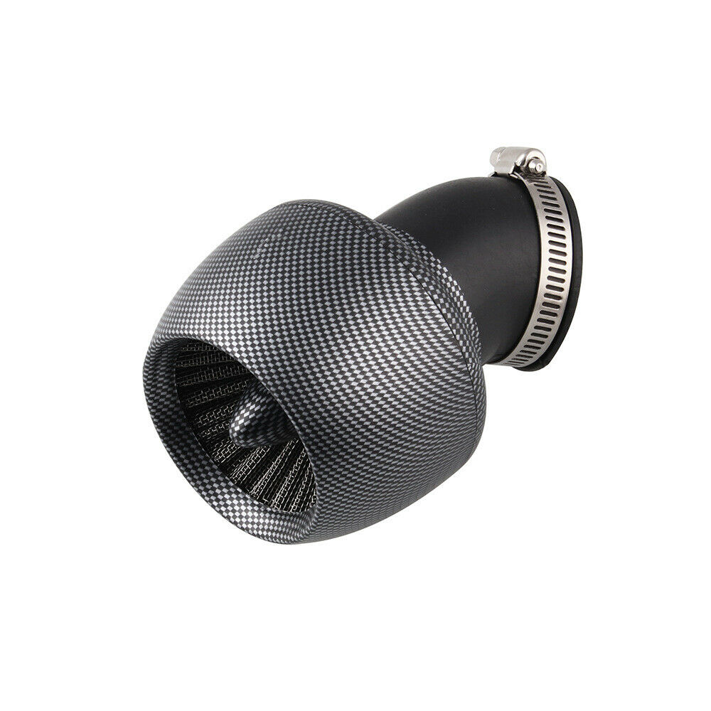 1Pcs 28mm/35mm/45mm/48mm Universal Motorcycle Air Filter Carbon For ATV Scooter