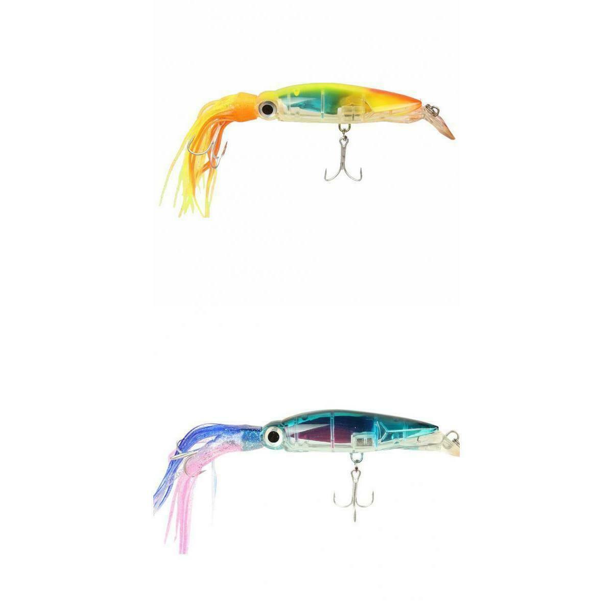 2pcs Bait Hook Tuna Marlin Lure Squid Jig Tackle Fishing Attraction Fish