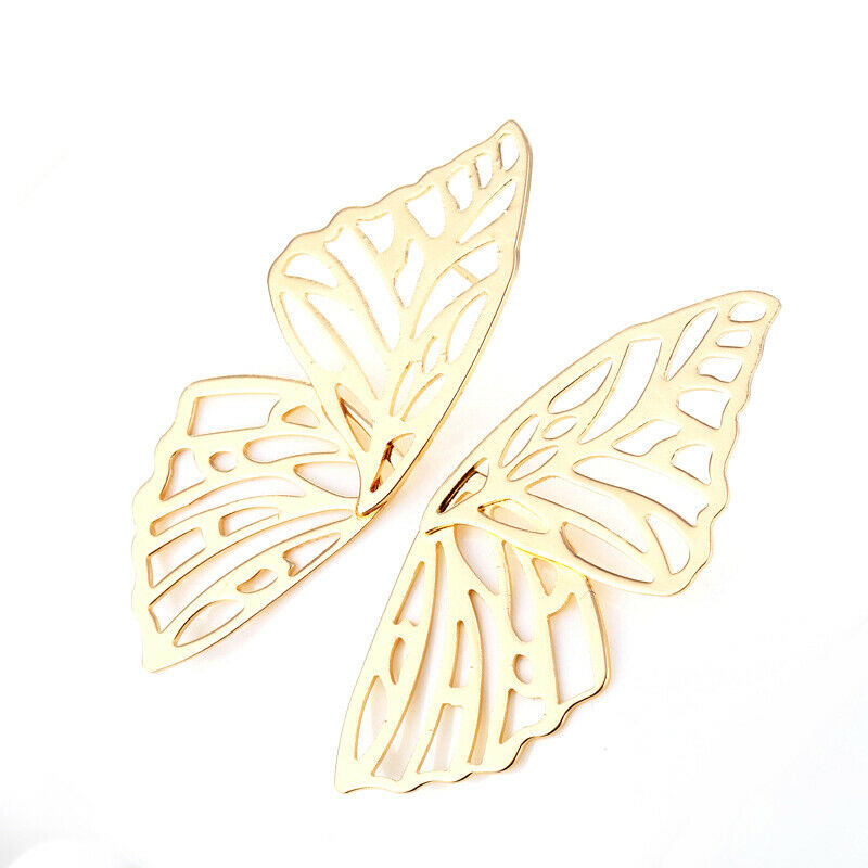 Women Hollow Butterfly Drop Dangle Earring Metal Geometric Earrings Jewel.l8