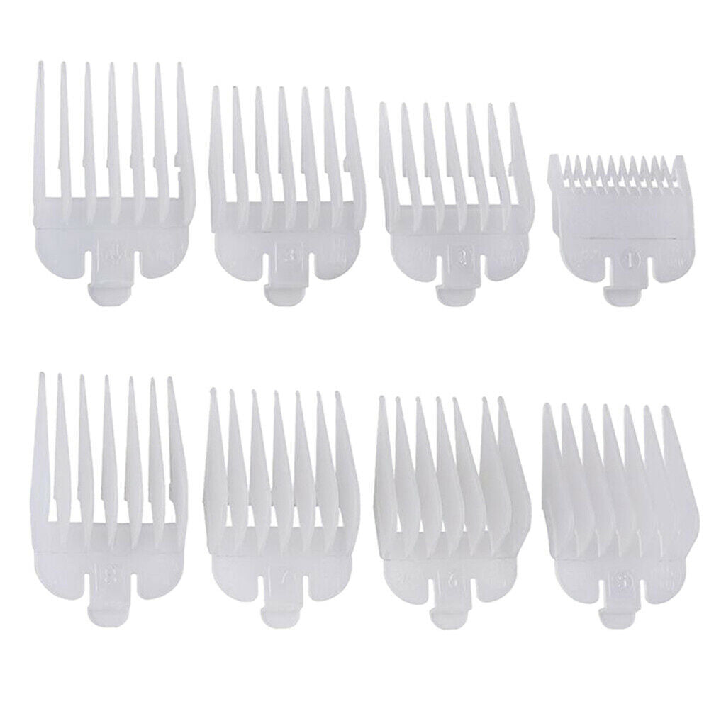 1 Set Professional Hair Trimmer/Clipper Coded Cutting Guide Combs Set Great for