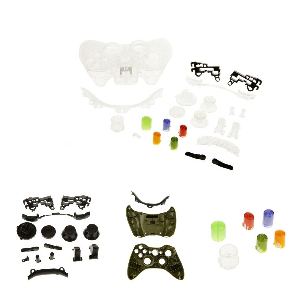 2 Pieces Replacement Full Housing Case Cover Mod Kit For   360
