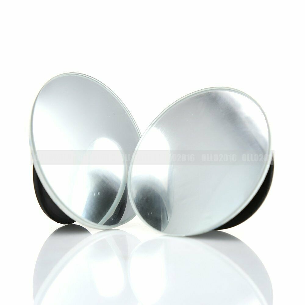 2PCS new Rear Side View Blind Spot Mirror Auxiliary Wide Angle Vehicle universal