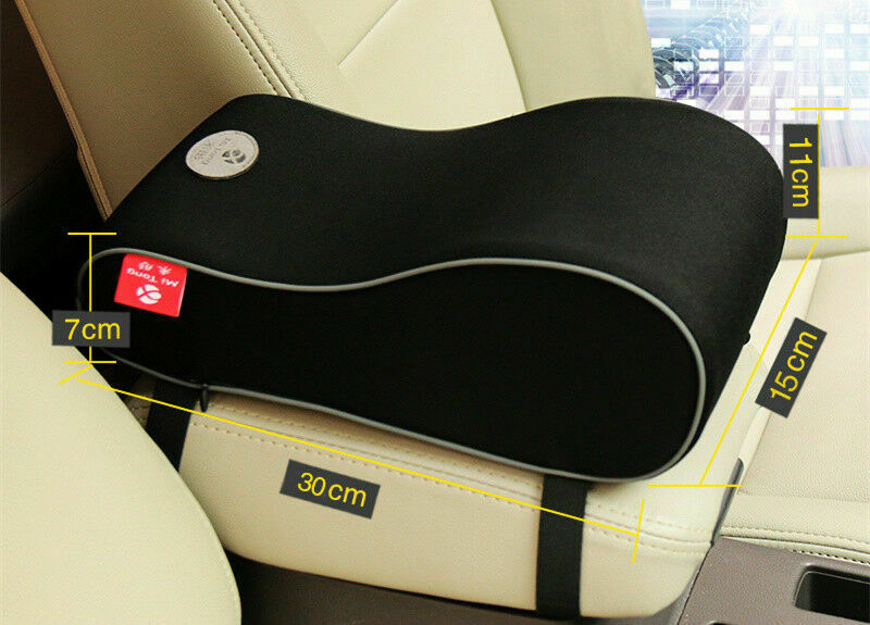 1PC Car Armrest Pad Pillow Super Soft Cover Center Console Arm Rest Seat Box Pad