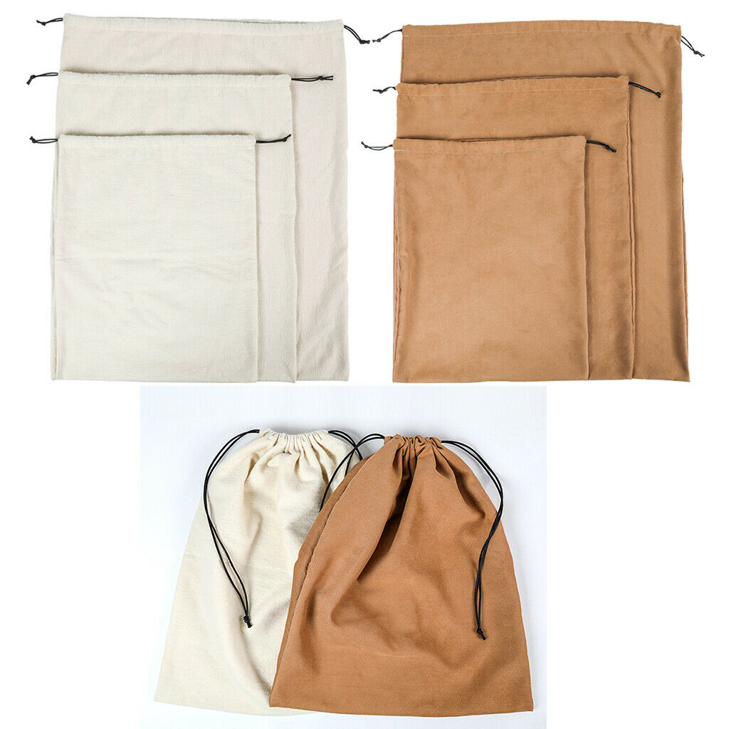 2x Protable Dustproof Bag for Handbags Storage Bag Travel 12.6x15.7inch