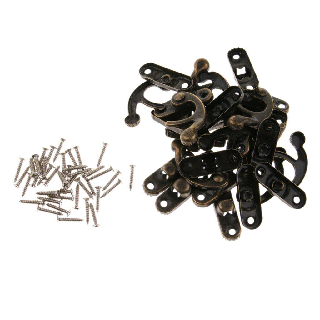 10x Bird Breeding Box Lock Parrot Cage Fitting Nesting Lock Anti-Bite Lock