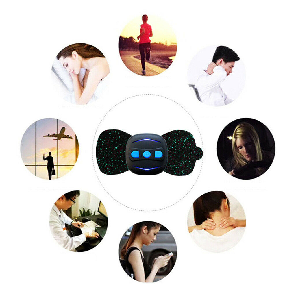 Electric Back Neck Massager Personal Care Relaxation Tool for Travel Home Car