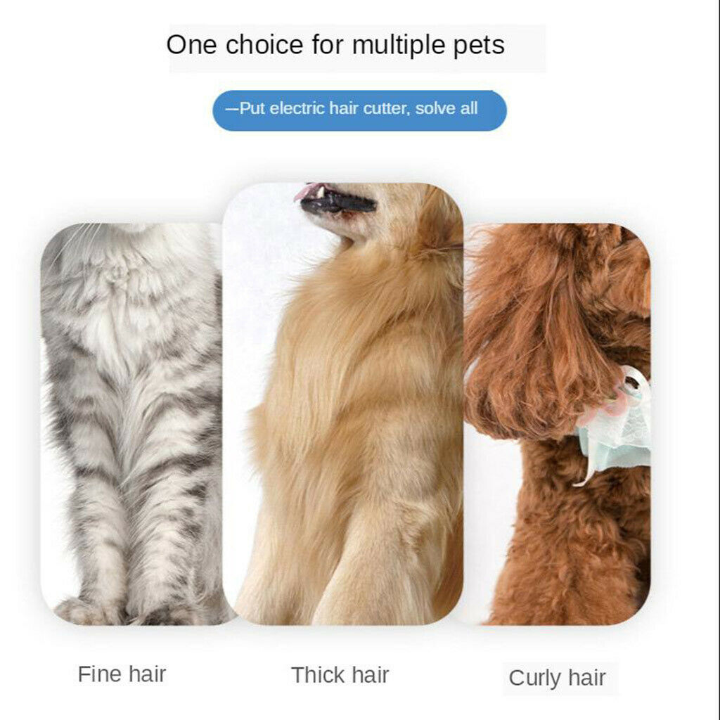 Low Noise Dog Shaver Clippers Large-Power Dog Hair Trimmer Dog Clippers
