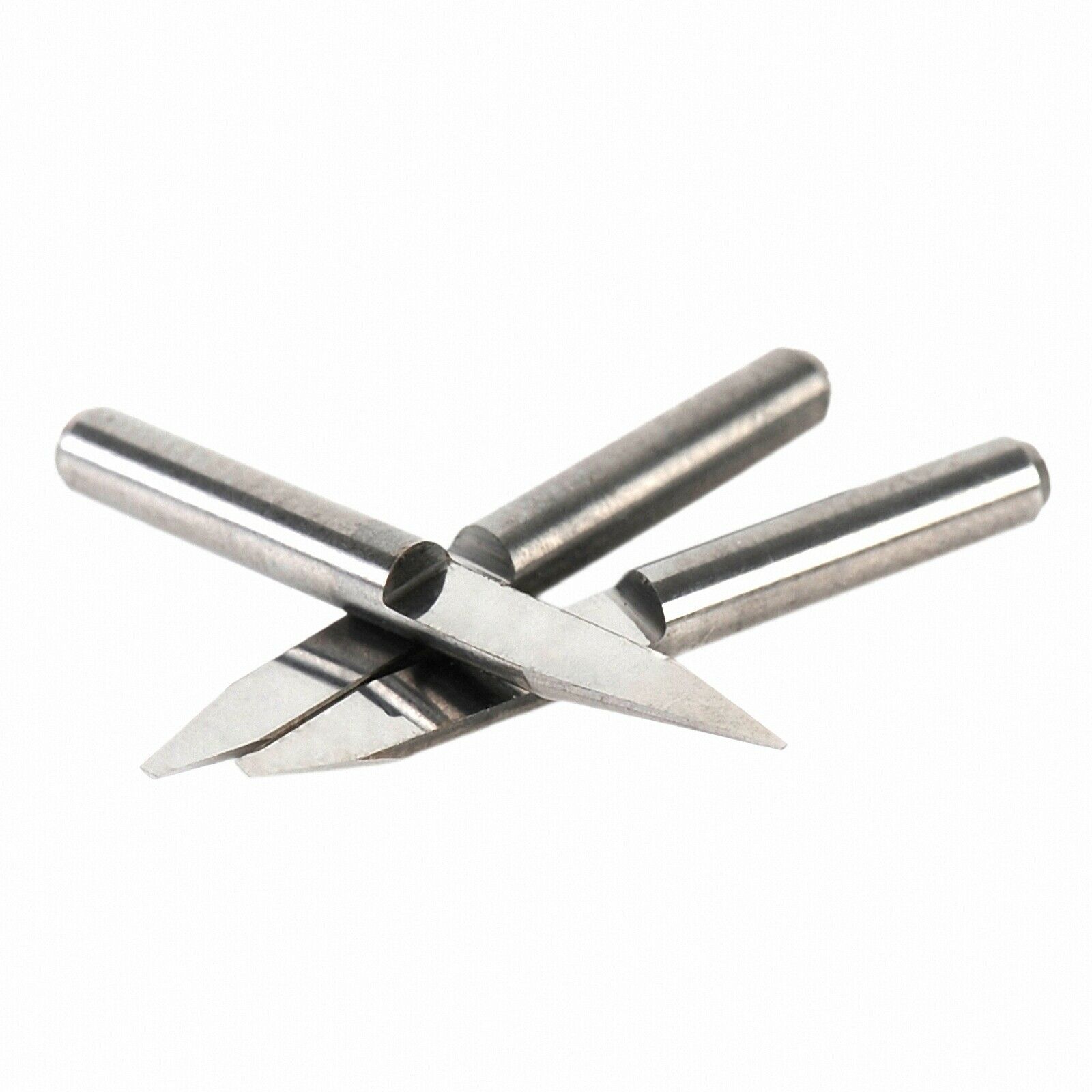 10Pcs Carbide PCB Engraving Bits CNC Router Tool 20 degrees 0.5mm